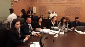 זילבר הגיעה למרות איומי שקד. המשנה ליועמ"ש והשרה לצד ח"כ כבל צילום: דוברות הכנסת חדשות
