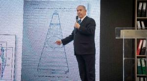 נתניהו חושף את תכנית הגרעין האיראנית צילום: מרים אלסטר/פלאש 90 חדשות