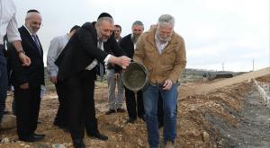 השר דרעי בנתיב האבות צילום: מועצת יש''ע / מירי צחי חדשות