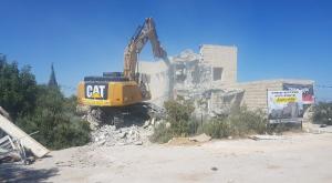 הריסת הבתים האחרונים בנתיב האבות צילום: מטה המאבק בנתיב האבות חדשות