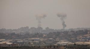 ארכיון. תקיפת חיל האוויר ברצועת עזה צילום: יונתן זינדל/פלאש 90 ביטחון