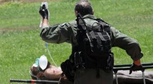 תמונת ארכיון. פינוי חייל פצוע צילום: פלאש 90 חדשות
