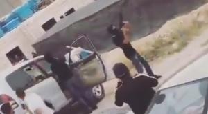 בדואים יורים בנגב צילום: צילום מסך חדשות