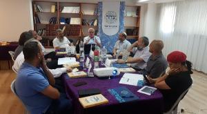 פגישת השר אריאל עם רבני צהר צילום: דוברות השר אריאל חדשות