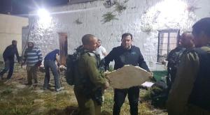 השיפוץ הלילי בקבר יוסף צילום: רועי חדי חדשות