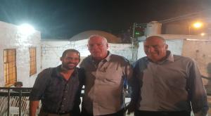 ח"כ יוגב עם אורי אריאל צילום: מועצה אזורית שומרון פוליטי