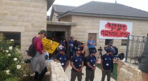 הפינוי בנתיב האבות צילום: מטה המאבק בנתיב האבות חדשות