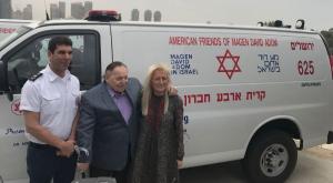 אמבולנסים ממוגני ירי חדשים ביו"ש צילום: מועצת יש"ע חדשות