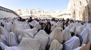 ברכת כהנים צילום:  הקרן למורשת הכותל המערבי  חדשות