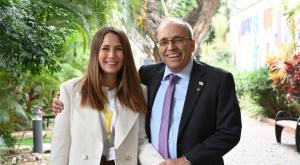 אברהם נובוגרוצקי ובתו חלי בן שחר צילום: ליאל מנדל המגזר