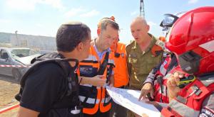 בשומרון בתרגיל לתרחישים צילום: רועי חדי חדשות