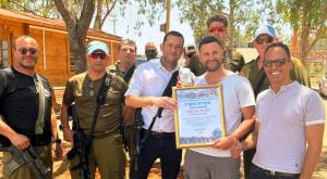 גיא הוכמן ויוסי דגן צילום: רועי חדי חדשות