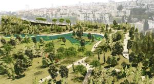 הדמיה של הפארק החדש צילום: צורנמל טורנר אדריכלות נוף חדשות