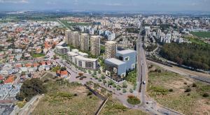 הדמיה של השכונה החדשה צילום: ערן מבל אדריכלים חדשות נדלן
