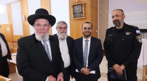 הרב הראשי, רב המשטרה, הרב חיים פוגל צילום: דוד וייל המגזר