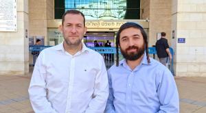 ח"כ צבי סוכות ויוסי דגן צילום: רועי חדי חדשות