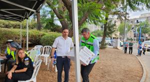 יוסי ברודני בבני ברק צילום: טנא תקשורת המגזר