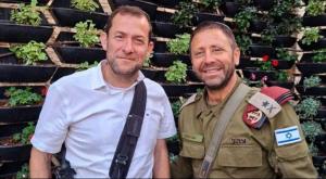 יוסי דגן ואלוף פיקוד מרכז אבי בלוט צילום: רועי חדי התיישבות