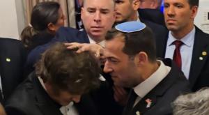 יוסי דגן ונשיא ארגנטינה צילום: מועצה אזורית שומרון התיישבות