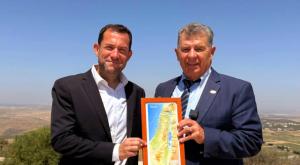 נשיא BZPAC ויוסי דגן צילום: רועי חדי התיישבות