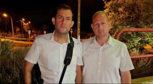 עוזאל ותיק ויוסי דגן צילום: רועי חדי התיישבות