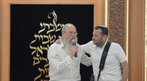 ראש ישיבת חומש הרב אלישמע כהן וראש מועצת שומרון צילום: רועי חדי התיישבות