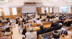 רבני החמ"ד בכנס צילום: דוד וייל המגזר