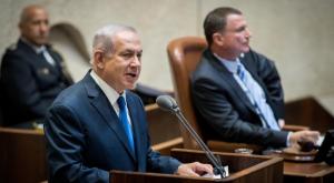 לא אוהב את הדברים של נתניהו? אדלשטיין וראש הממשלה צילום: Yonatan Sindel/Flash90 חדשות