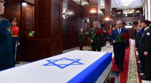 נתניהו בטקס ברוסיה צילום: קובי גדעון לע"מ מדיני