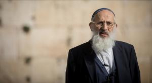 אחד מכותבי המכתב. הרב שלמה אבינר צילום: פלאש 90 חדשות
