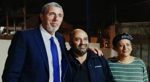 הרב רפי פרץ בשדרות צילום: דוברות פוליטי