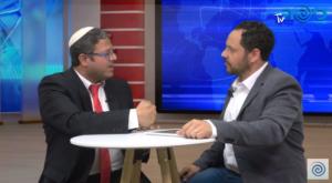 גלעד כהן ואיתמר בן גביר באולפן כיפה צילום: כיפה פוליטי