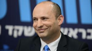 יכול לחייך, יו"ר הימין החדש נפתלי בנט צילום: פלאש 90, תומר נויברג חדשות
