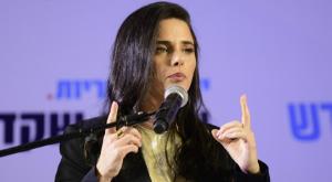 עולה למעלה, יו"ר הימין החדש איילת שקד צילום: פלאש 90 חדשות