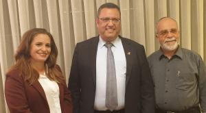 משה ליאון עם חגית משה צילום: יח"צ  חדשות