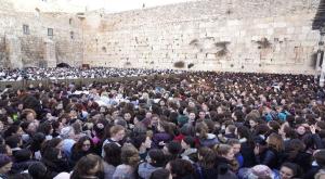 הכותל המערבי צילום: הותר לשימוש פוליטי