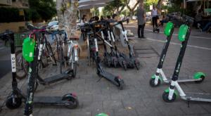 | קורקינטים שיתופיים צילום: פלאש 90, מרים אליסטר חדשות