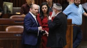 אלי בן דהן, איילת שקד ונפתלי בנט צילום: פלאש 90 חדשות