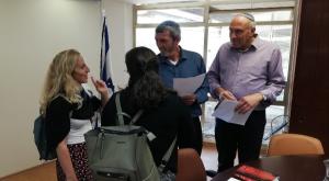 ח"כ מוטי יוגב וח"כ רפי פרץ צילום: הותר לשימוש חדשות
