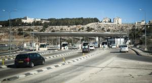 המחסום בכביש המנהרות צילום: סבי ברנס, פלאש 90 ביטחון