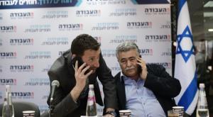 עמיר פרץ ואיציק שמולי צילום: תומר נויברג, פלאש 90 פוליטי