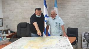 דגן עם חיים כץ צילום: רועי חדי התיישבות