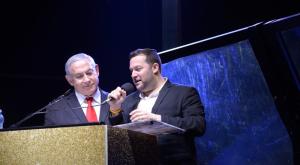 דגן עם נתניהו צילום: מועצה אזורית שומרון התיישבות