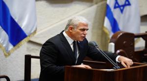 יאיר לפיד במליאה צילום: עדינה ולמן, דוברות הכנסת חדשות