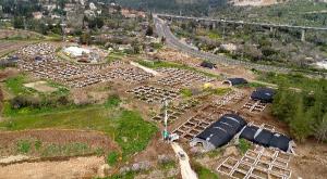היישוב הפרהיסטורי שנחשף צילום: אייל מרקו, רשות העתיקות חדשות