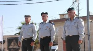 מימין: תא"ל בן חור אחוות, אלוף כמיל אבו רוקון ותא"ל רסאן עליאן צילום: דוברות מתפ"ש ביטחון