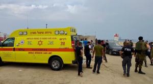 פינוי הפצועים מהחוף צילום: תיעוד מבצעי מד"א חדשות
