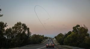 יירוטים בשמי העוטף צילום: Hadas Parush/Flash90 חדשות