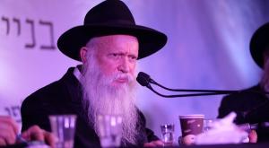 הרב יצחק גינזבורג צילום: אברהם שפירא חדשות