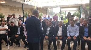 נתניהו במפגש עם ראשי הרשויות צילום: ללא פוליטי